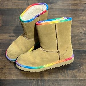 Ugg Rainbow Classic Short Boots - Gently worn